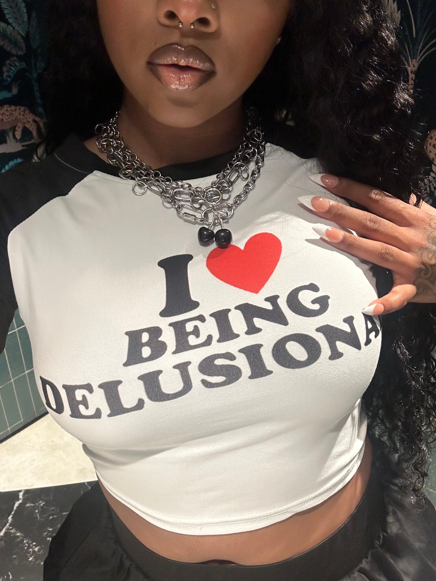 Delusional baby tee