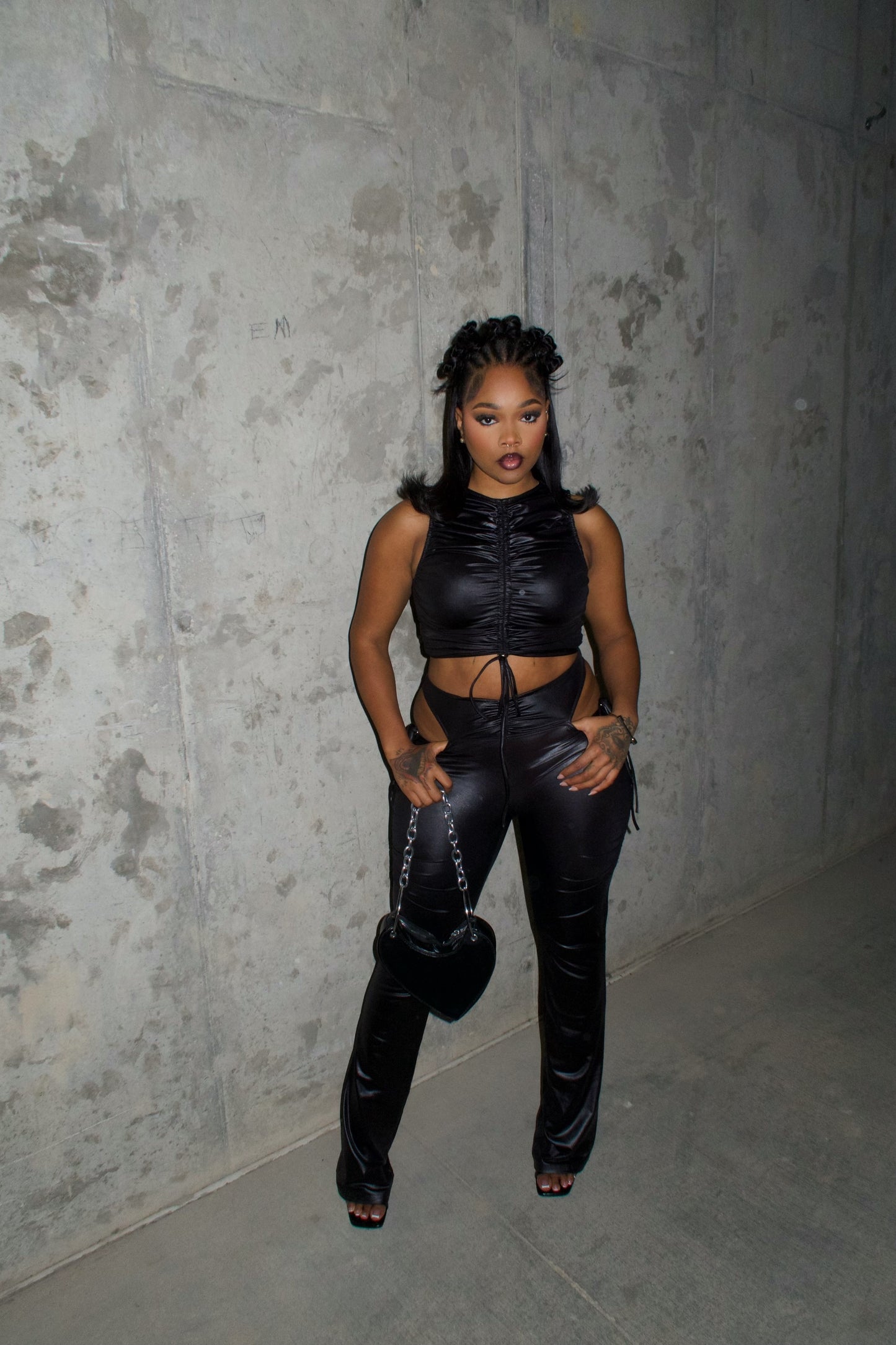 Sin City Black Two Piece Set